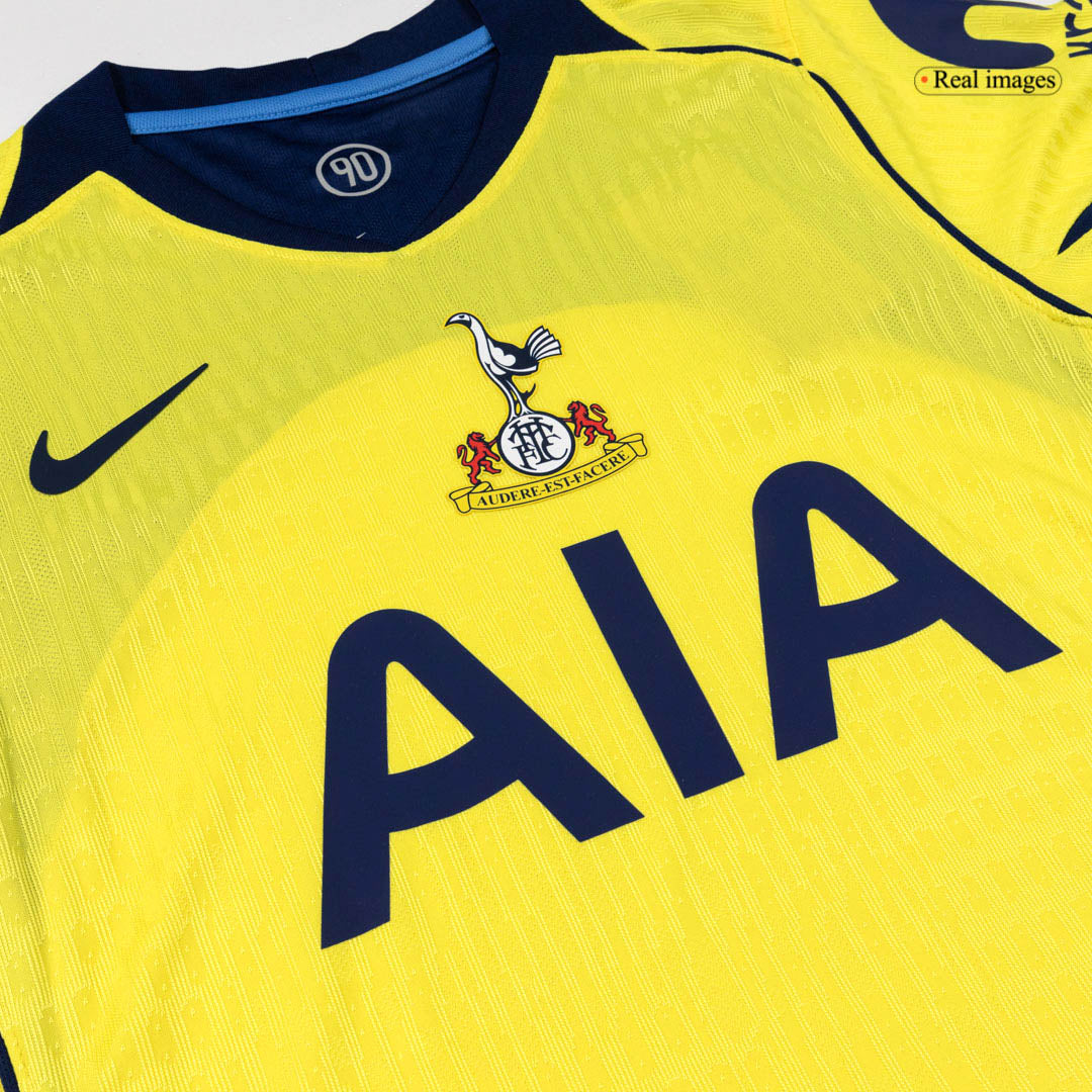 Tottenham Hotspur Tröja 2025/26 Tredje Gul