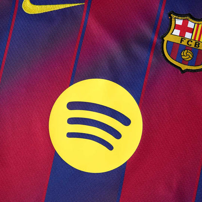 Barcelona Tröja 2025/26 Hemmaställ Röd & Blå Barn-8