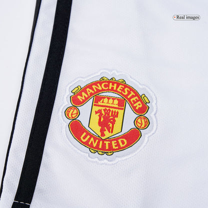 Manchester United Tröja 2025/26 Hemmaställ Röd Barn-3