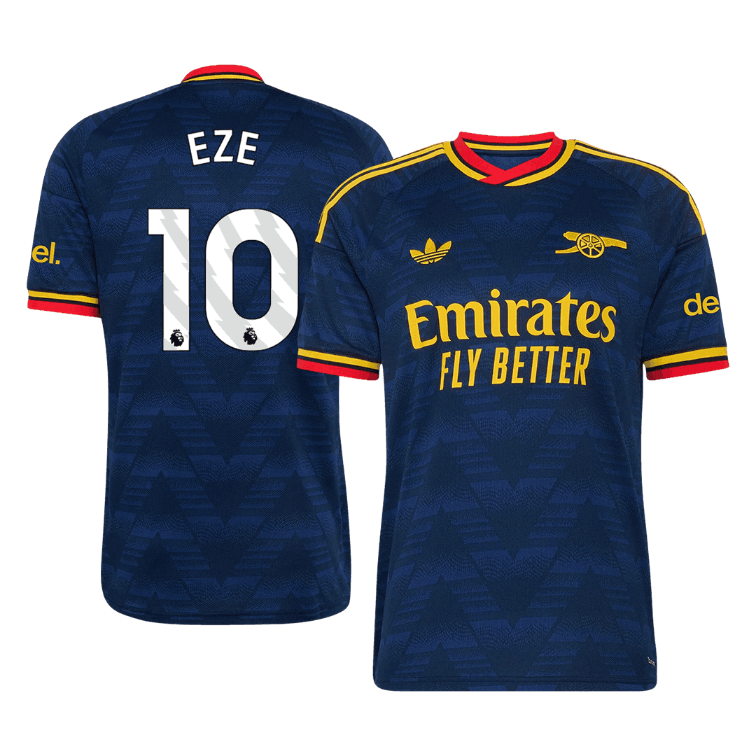 Arsenal Tröja EZE #10 2026/27 Borta Mörkblå