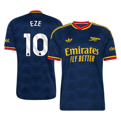 Arsenal Tröja EZE #10 2026/27 Borta Mörkblå