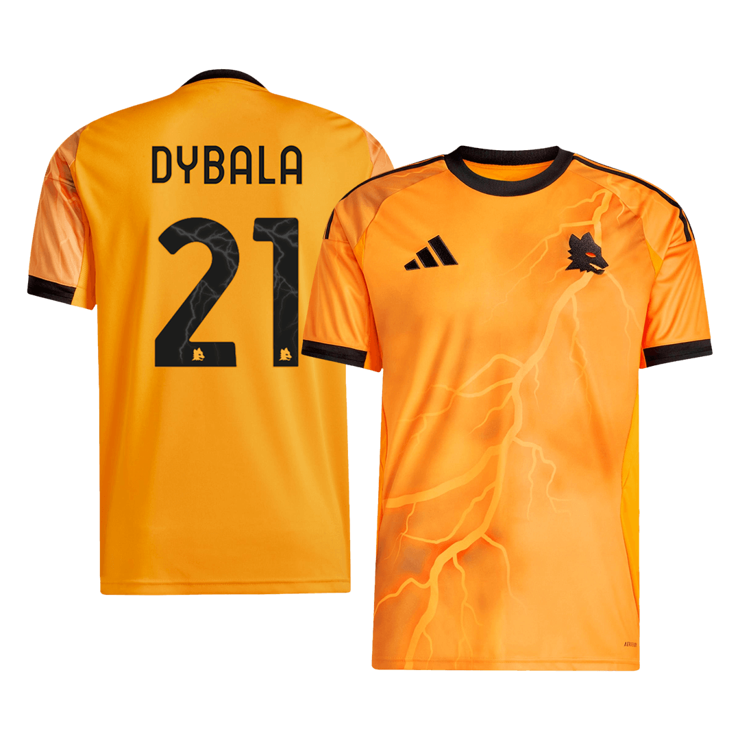 Roma Tröja DYBALA #21 2025/26 Borta Orange