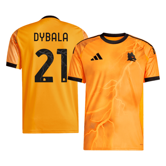 Roma Tröja DYBALA #21 2025/26 Borta Orange