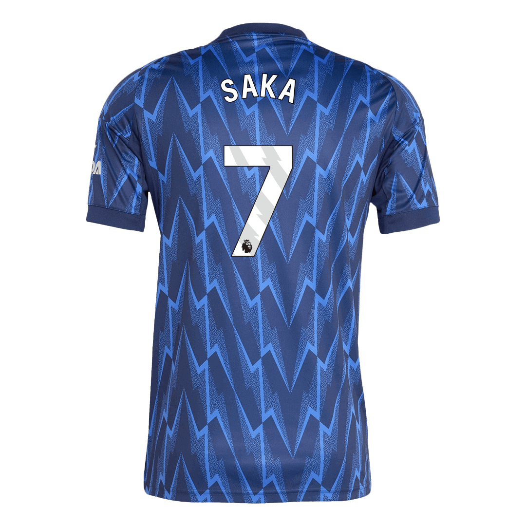 Arsenal Tröja SAKA #7 2025/26 Borta Blå