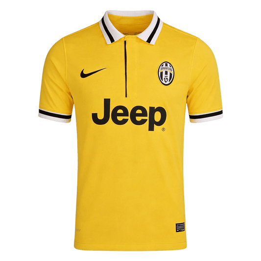 CHIELLINI #3 Juventus Bortatröja 2013/14 Retro Tröja
 Gul-1