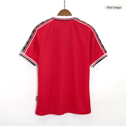 Manchester United Hemmatröja 98/00 Retro Tröja
 Röd-10