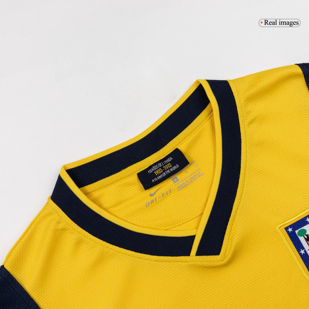Atletico Madrid Bortatröja 2013/14 Retro Tröja
 Gul-8