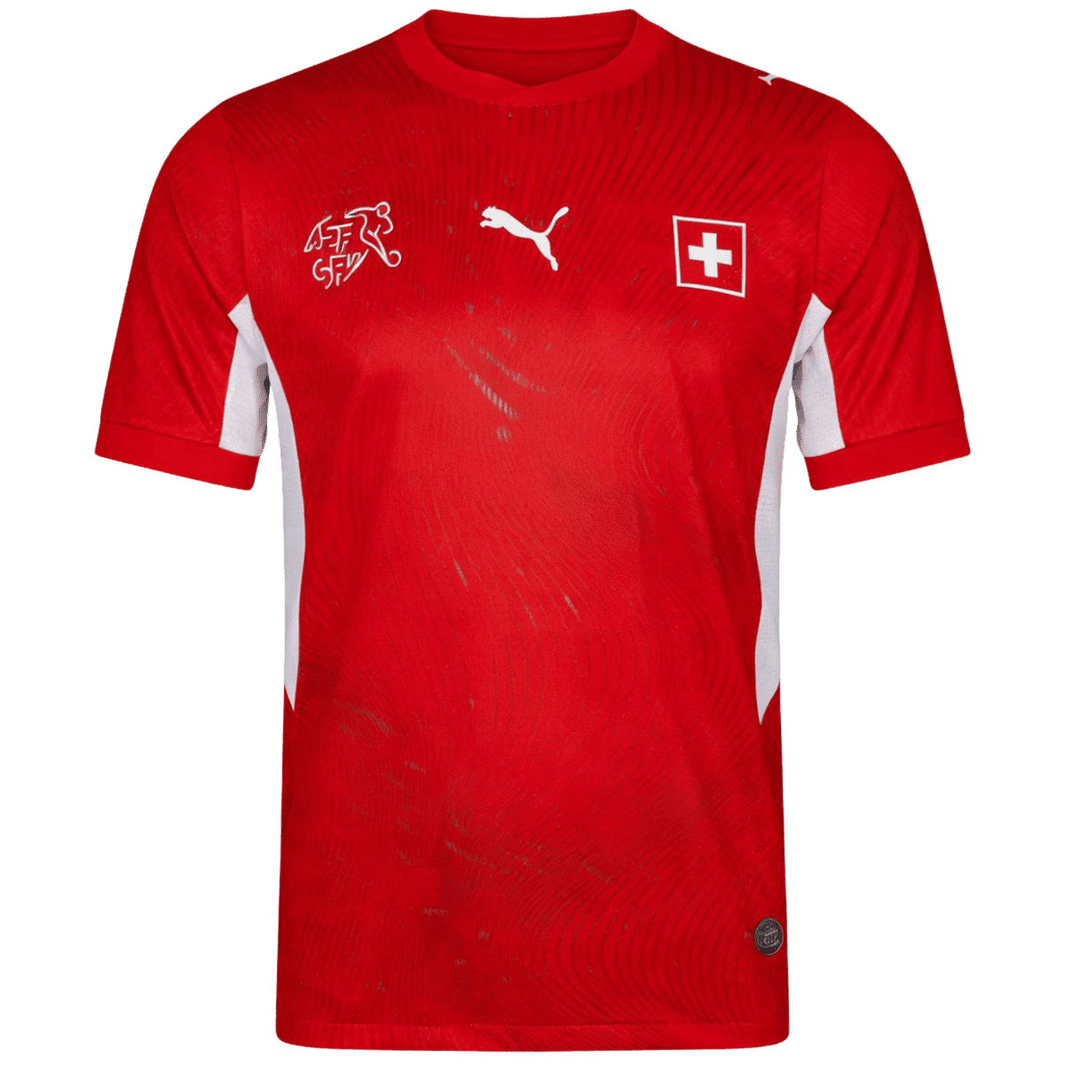 Schweiz Tröja 2026 Hemma Autentisk Röd