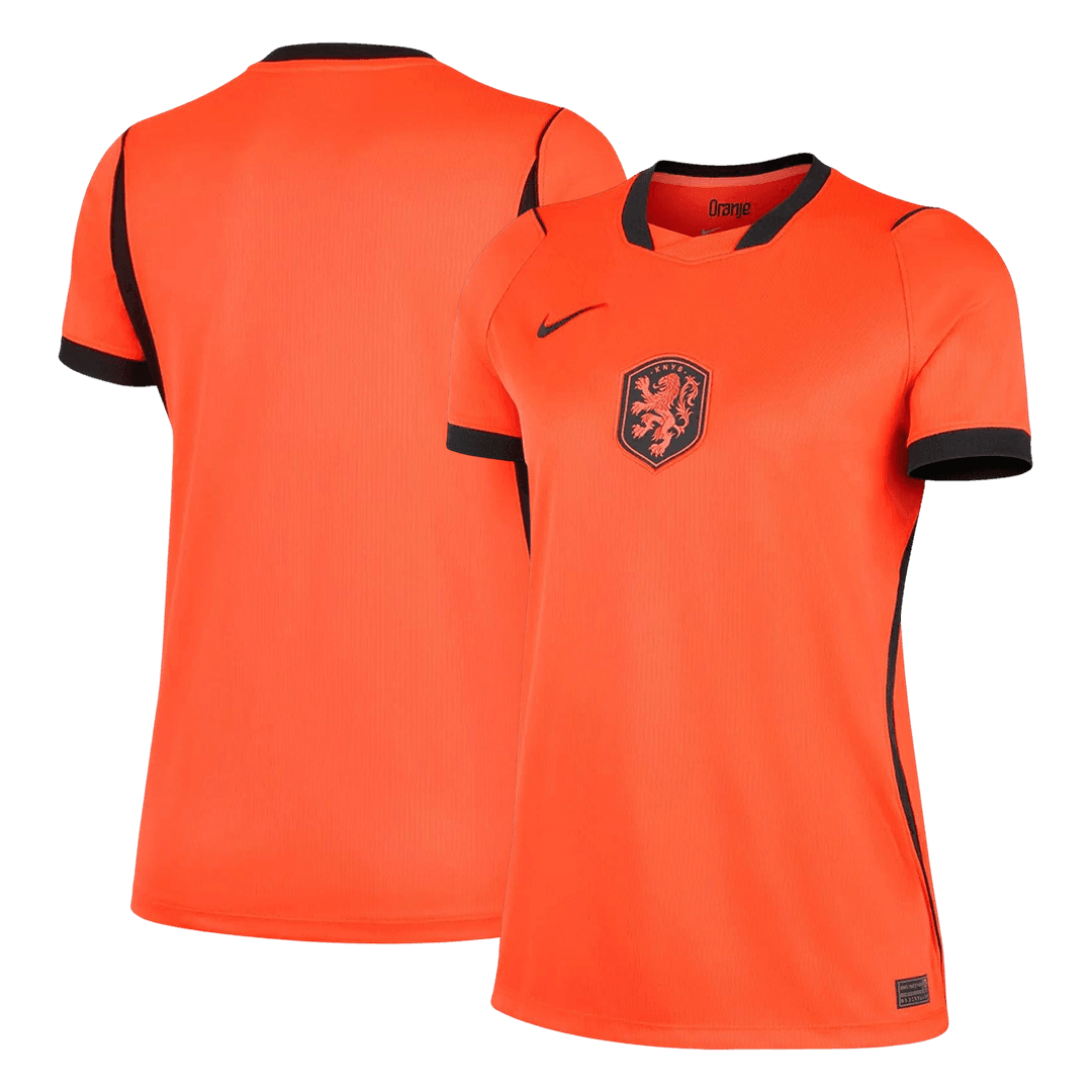 Nederländerna Tröja 2026 Hemma Orange Dam-2
