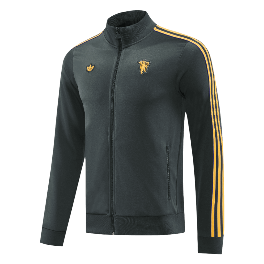 Manchester United Träningsset (Jacka+Byxor) 2025/26 Svart-18