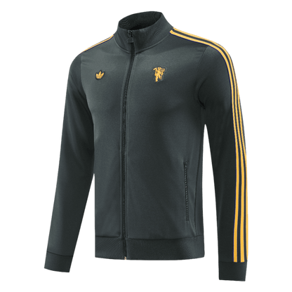 Manchester United Träningsset (Jacka+Byxor) 2025/26 Svart-18