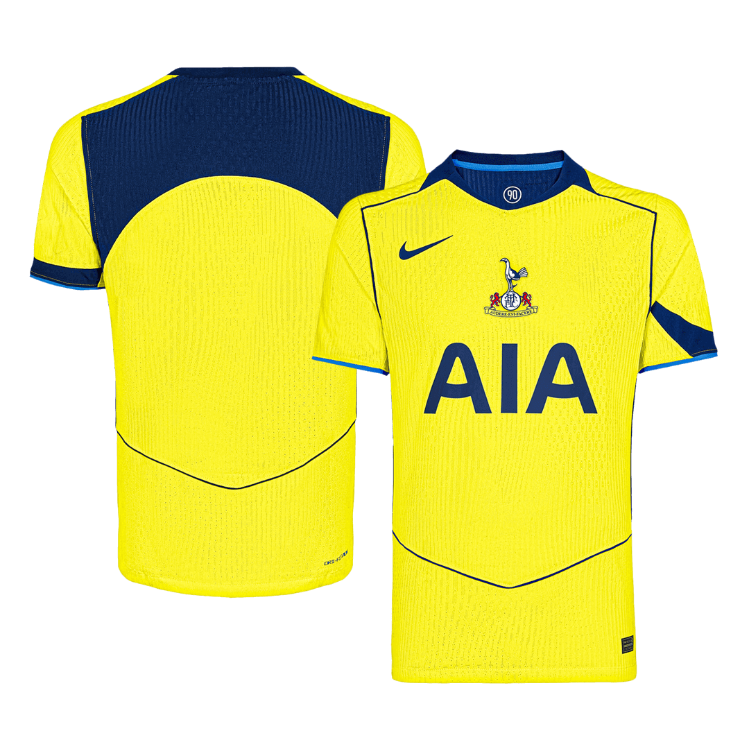 Tottenham Hotspur Tröja 2025/26 Tredje Gul-9
