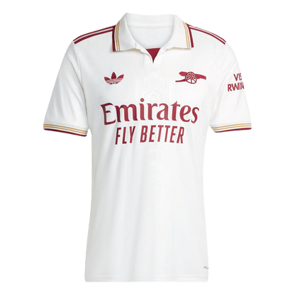 Arsenal Tröja 2025/26 Tredje Vit