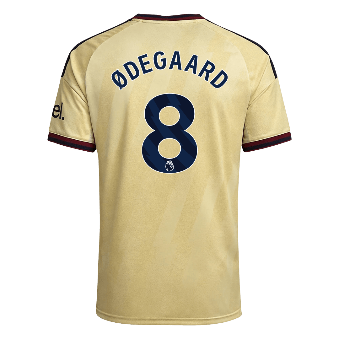 Arsenal Tröja ØDEGAARD #8 2026/27 Tredje Autentisk Gul-3