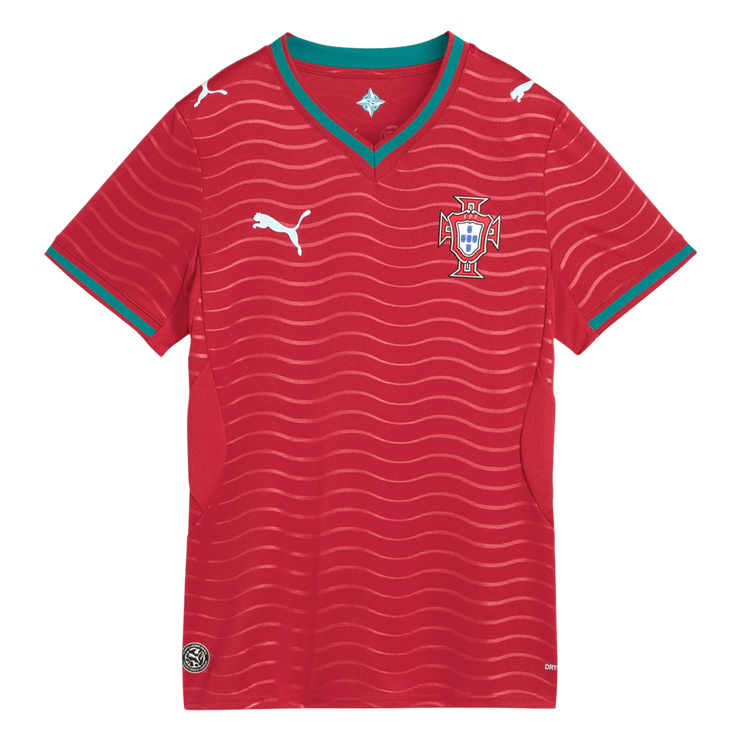 Portugal Tröja 2026 Hemma Röd Dam