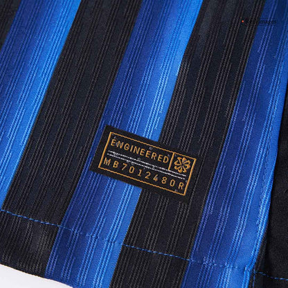Inter Milan Tröja PAVARD #28 2025/26 Hemma Autentisk Blå och svart-4
