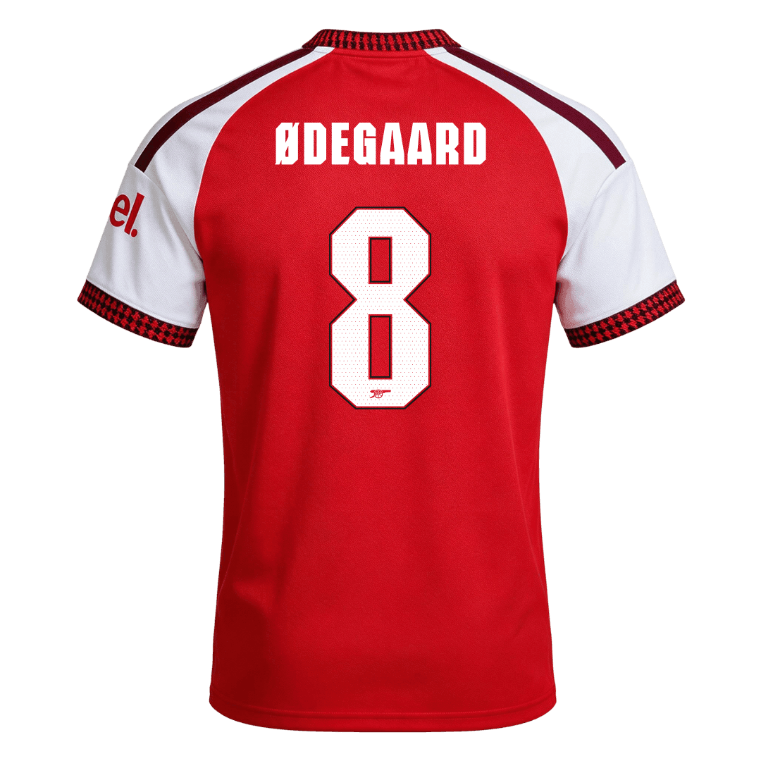 Arsenal Tröja ØDEGAARD #8 2026/27 Hemma Röd - UCL