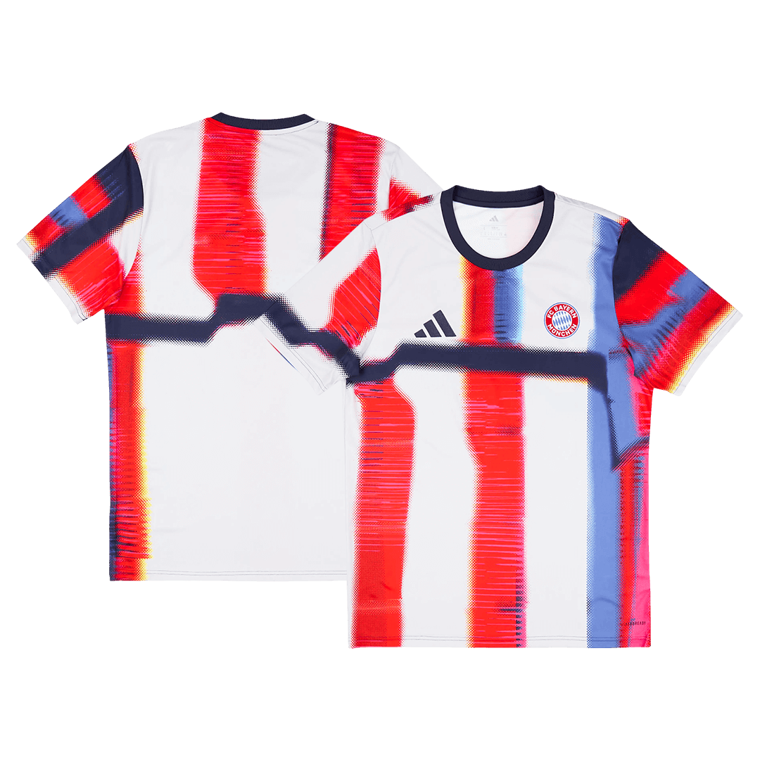 Bayern Munich Tröja 2025/26 Före match Röd & Vit