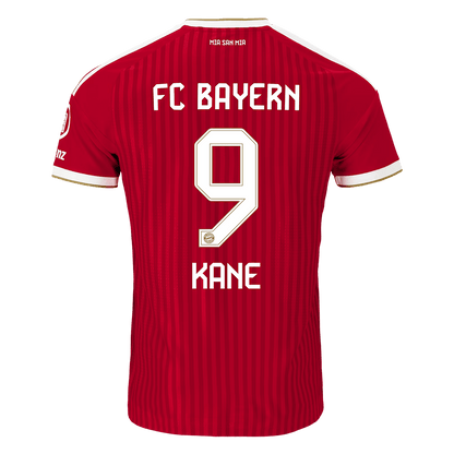 Bayern Munich Tröja KANE #9 2026/27 Hemma Autentisk Röd-3
