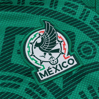 Mexiko Tröja 2026 Hemmaställ Grön Barn-8