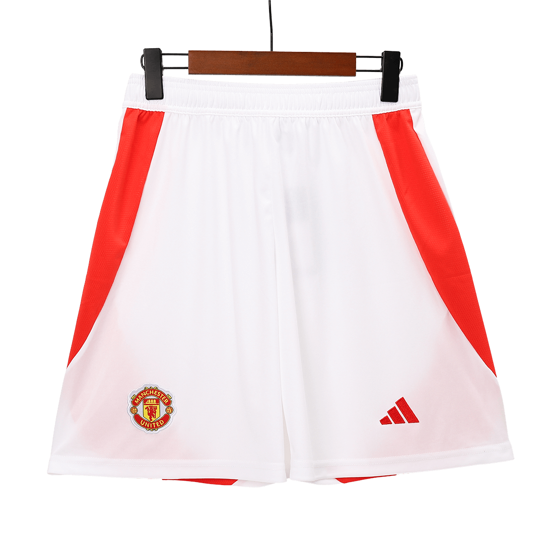 Manchester United Shorts 2024/25 Hemma Vit-8