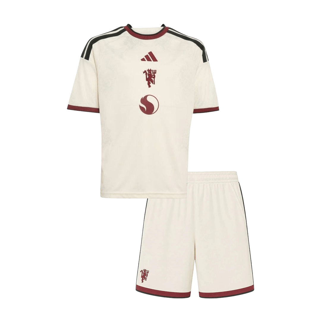 Manchester United Tröja 2026/27 Tredje Vit Barn