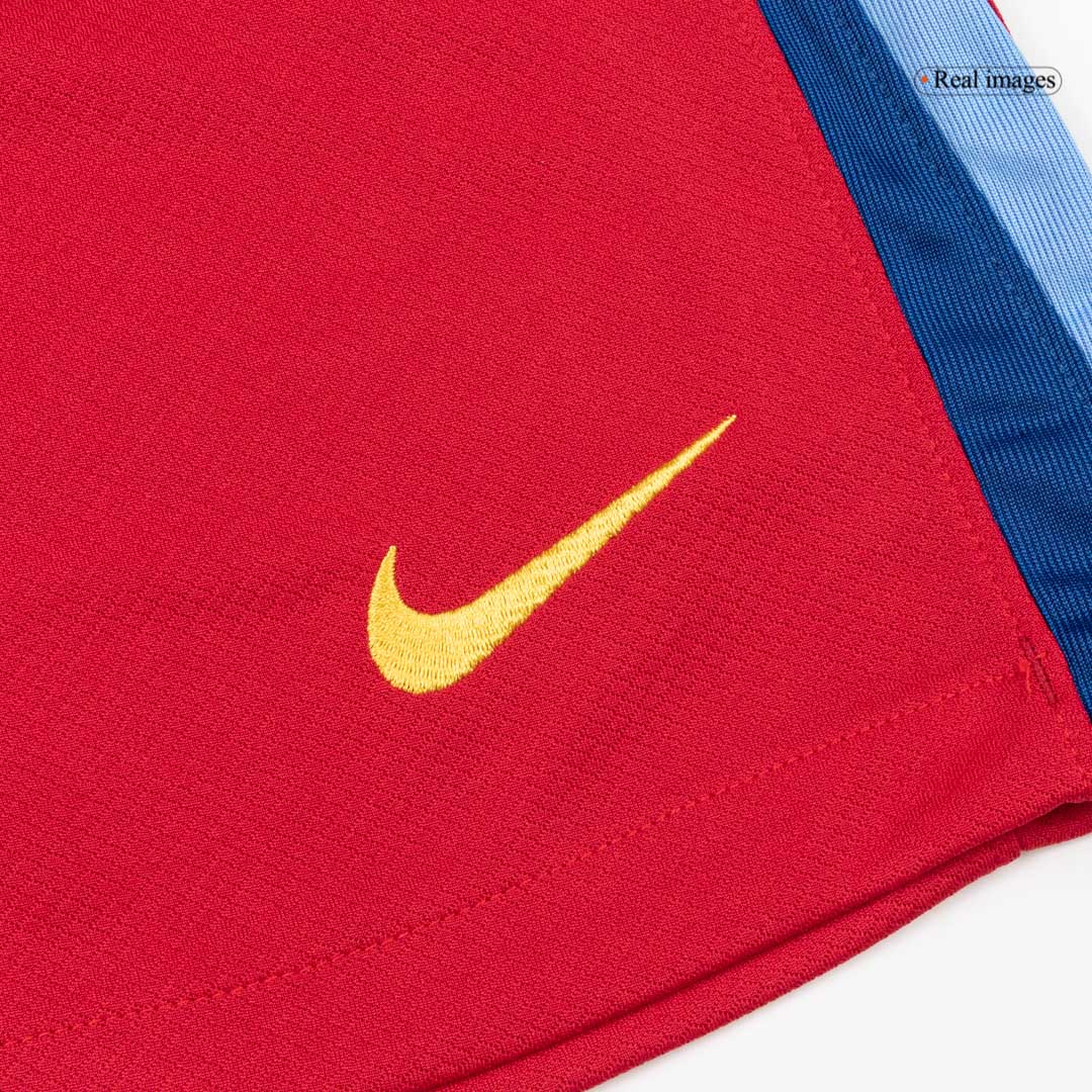 Barcelona Shorts 2025/26 Fourth Away Röd-2