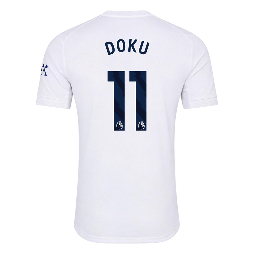 Manchester City Tröja DOKU #11 2026/27 Third Vit