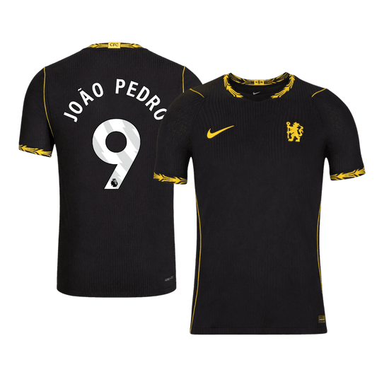 Chelsea Tröja JOÃO PEDRO #9 2026/27 Borta Autentisk Balck