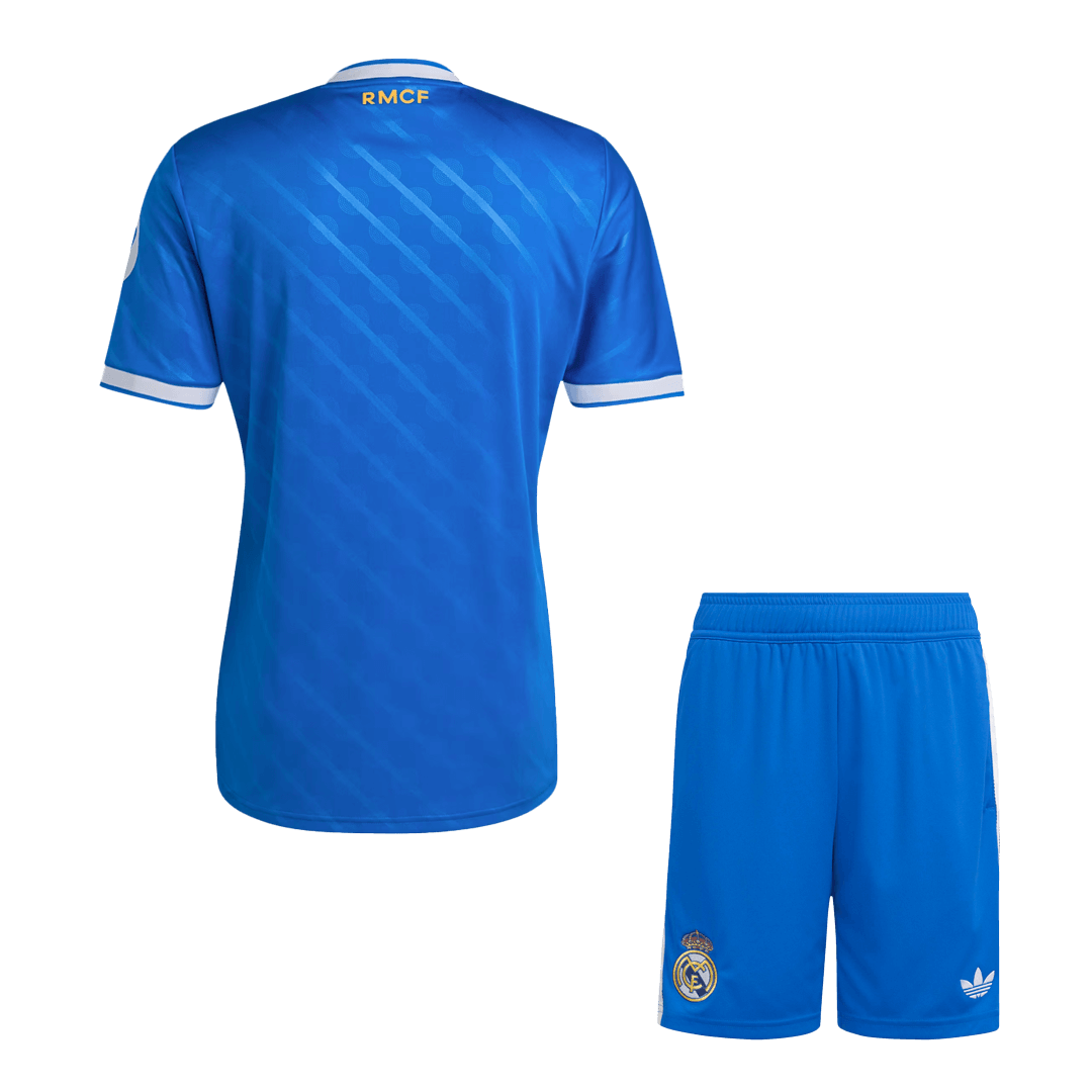 Real Madrid Tröja Tredjeställ 2025/26 Blå-14