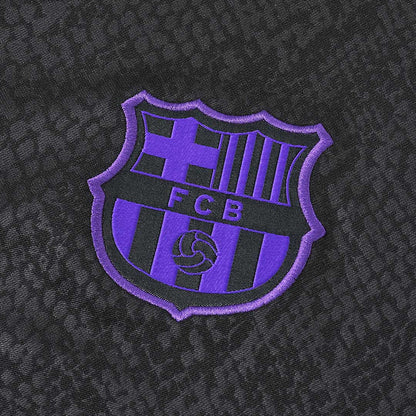 Barcelona Träningsställ 2025/26 Barn Svart-18