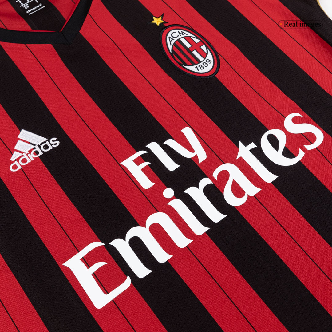 AC Milan Hemmatröja 2013/14 Retro Tröja
 Röd & Svart