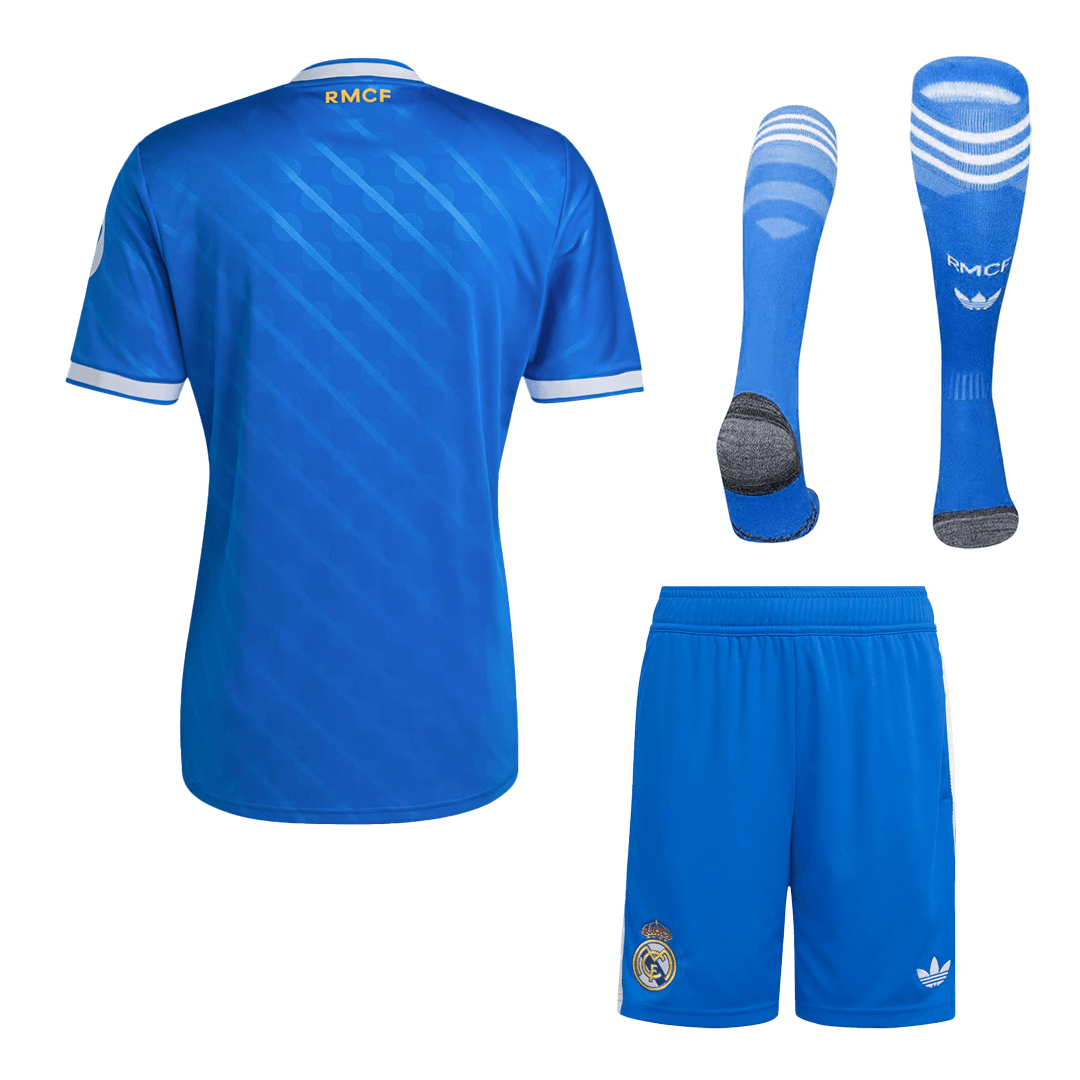 Real Madrid Tröja Tredjeställ 2025/26 Blå-14