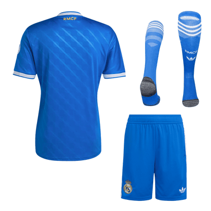 Real Madrid Tröja Tredjeställ 2025/26 Blå-14