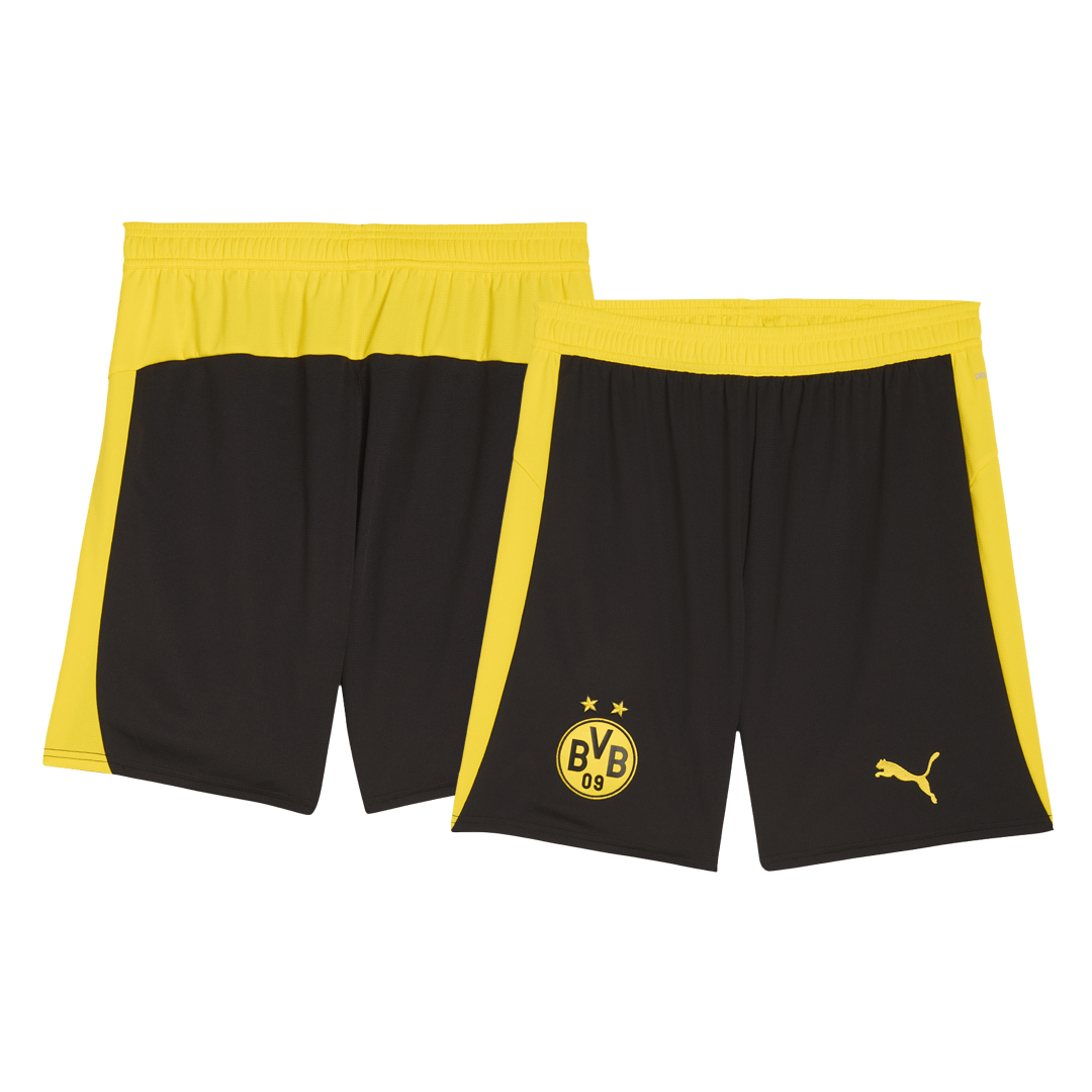 Borussia Dortmund Shorts 2025/26 Hemma Svart-6
