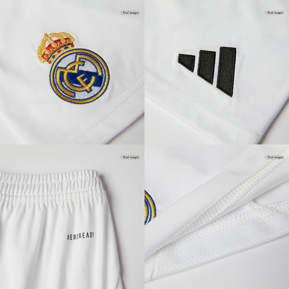 Real Madrid Tröja BELLINGHAM #5 2024/25 Hemma Vit Barn-2