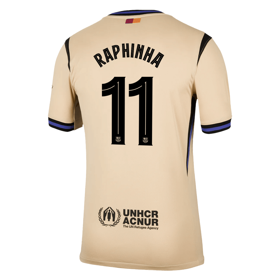 Barcelona Tröja RAPHINHA #11 2025/26 Borta Gul - UCL-13