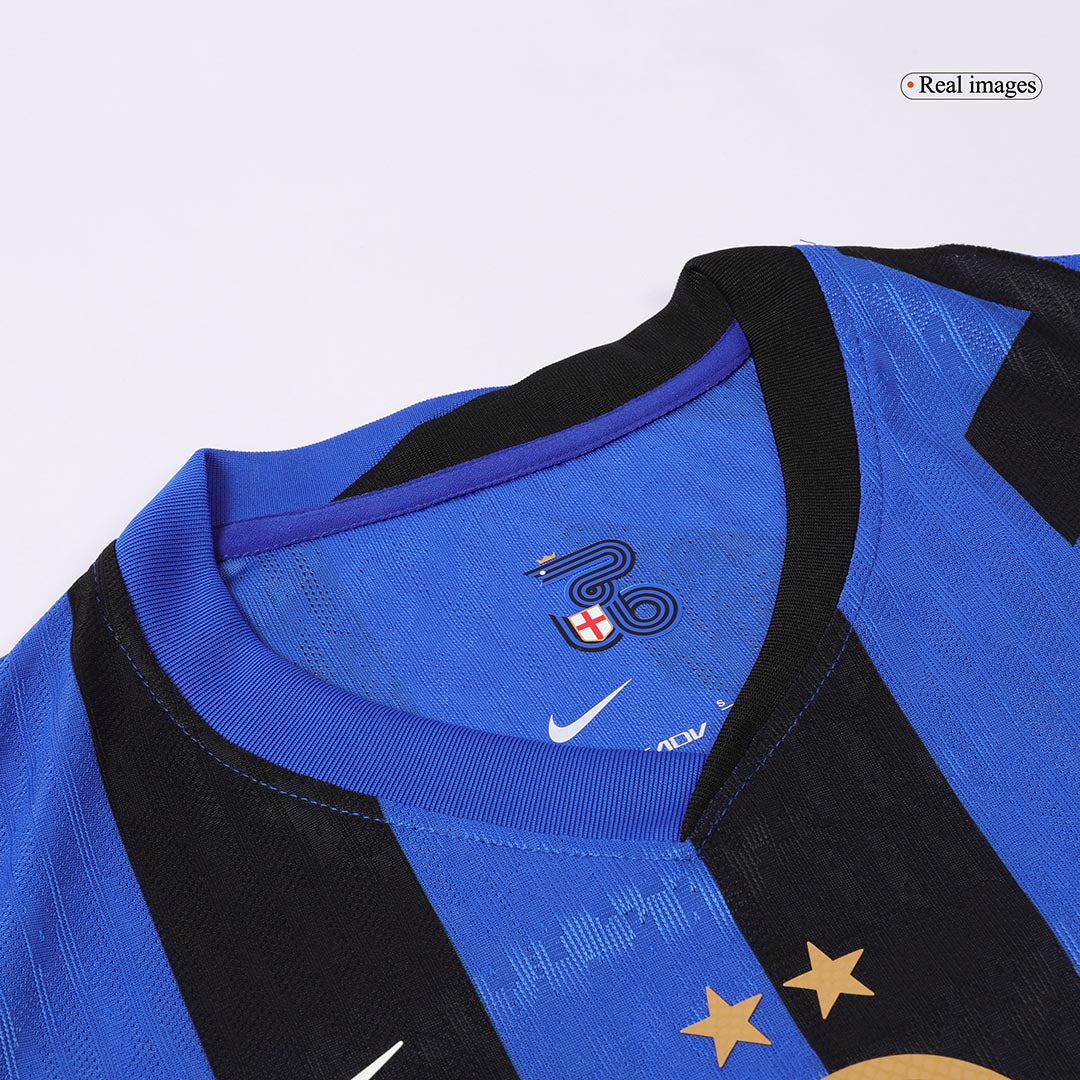 Inter Milan Tröja 2024/25 Hemma Autentisk Blå och svart-10