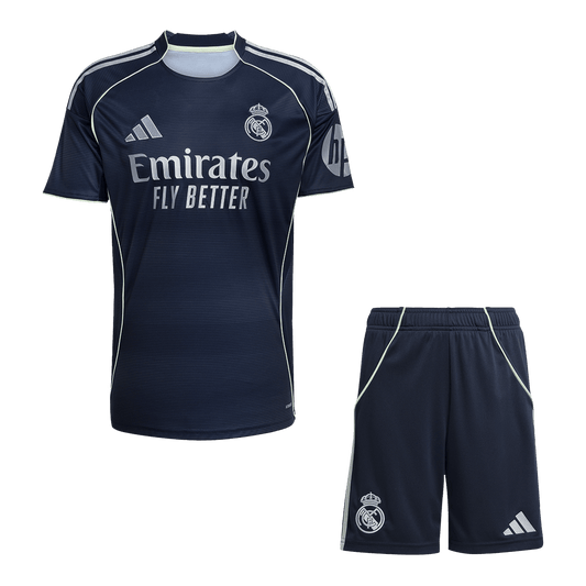 Real Madrid Tröja Bortaställ 2025/26 Mörkblå