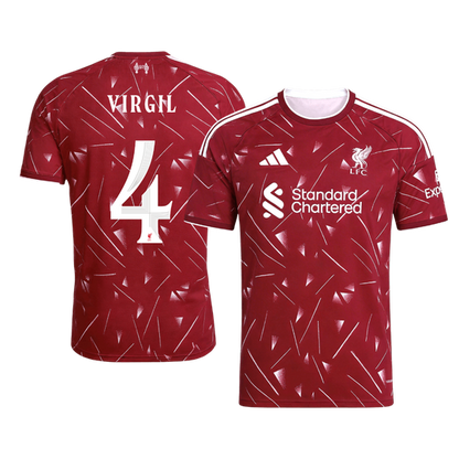 VIRGIL #4 Liverpool Tröja 2026/27 Hemma Premium Röd - UCL