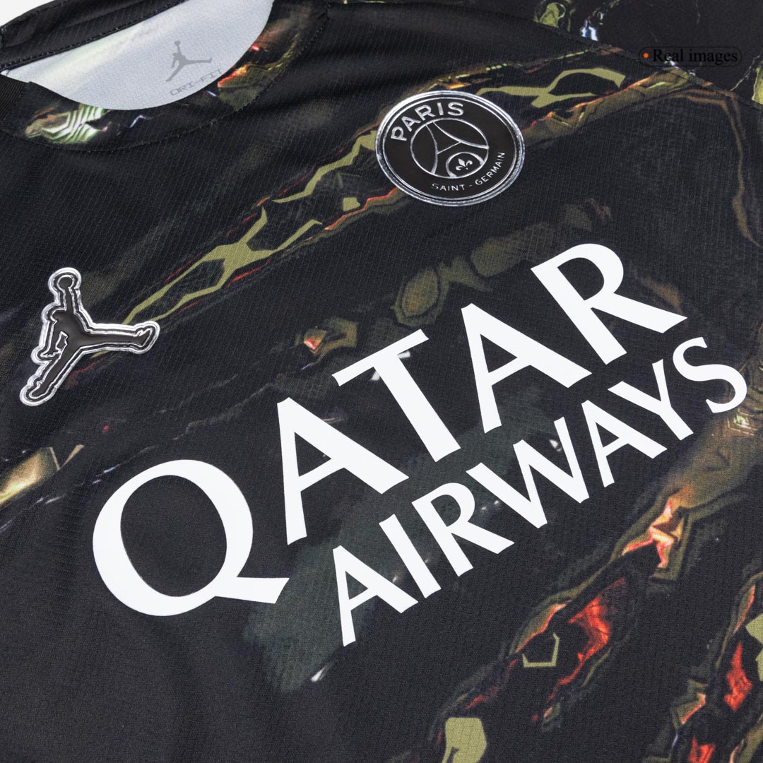 PSG Tröja 2025/26 Långärmad Svart
