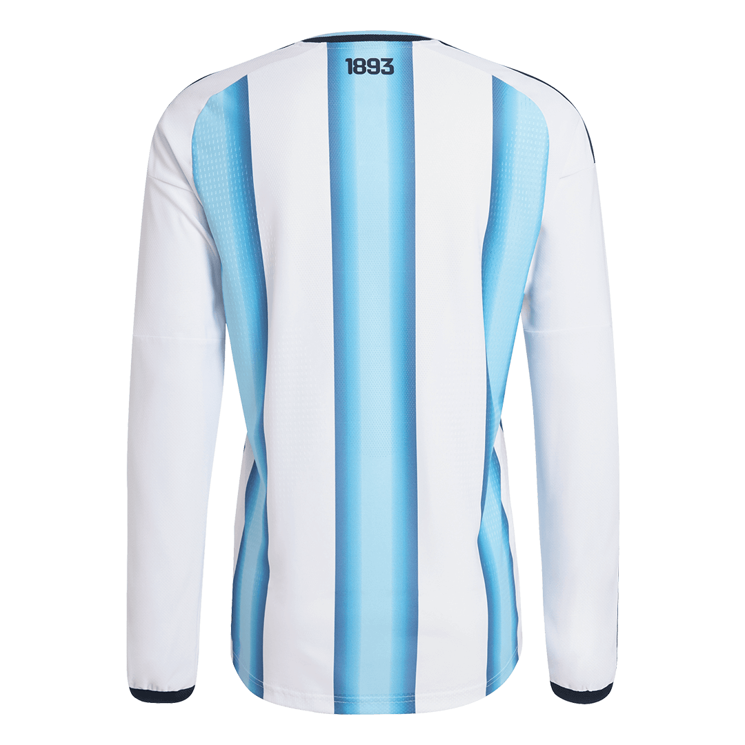 Argentina Tröja 2026 Hemma Långärmad Blå & Vit-11