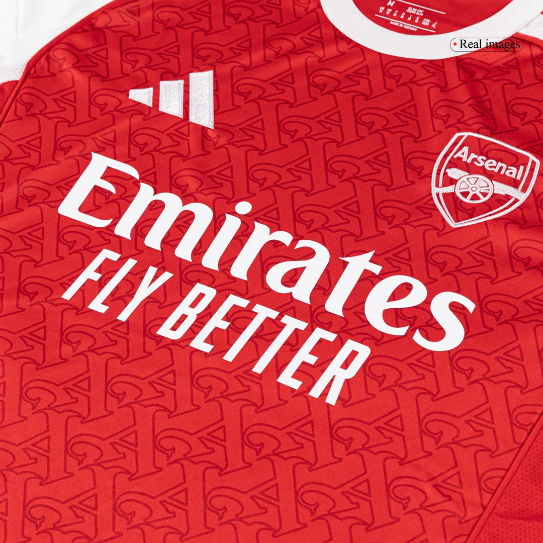 SAKA #7 Arsenal Tröja 2025/26 Hemma Premium Röd-6