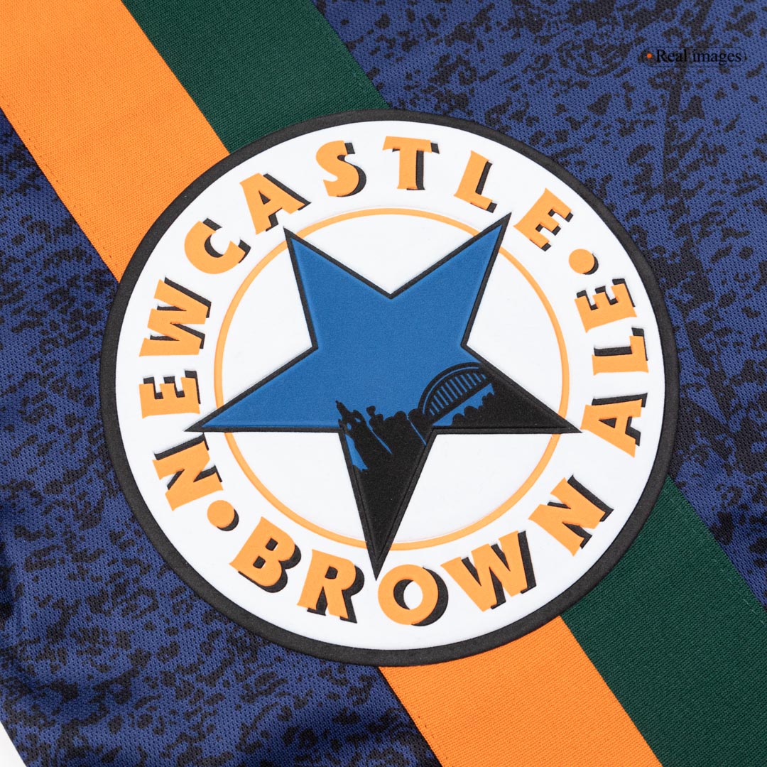 Newcastle United Bortatröja 1997/98 Retro Tröja
 Mörkblå