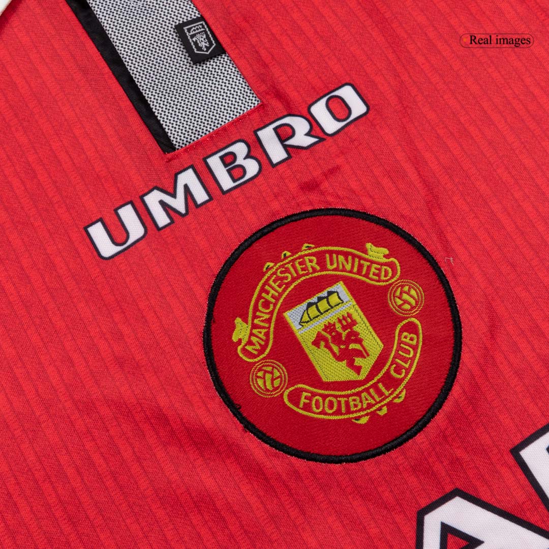 Manchester United Hemmatröja 1996/97 Retro Tröja
 Röd