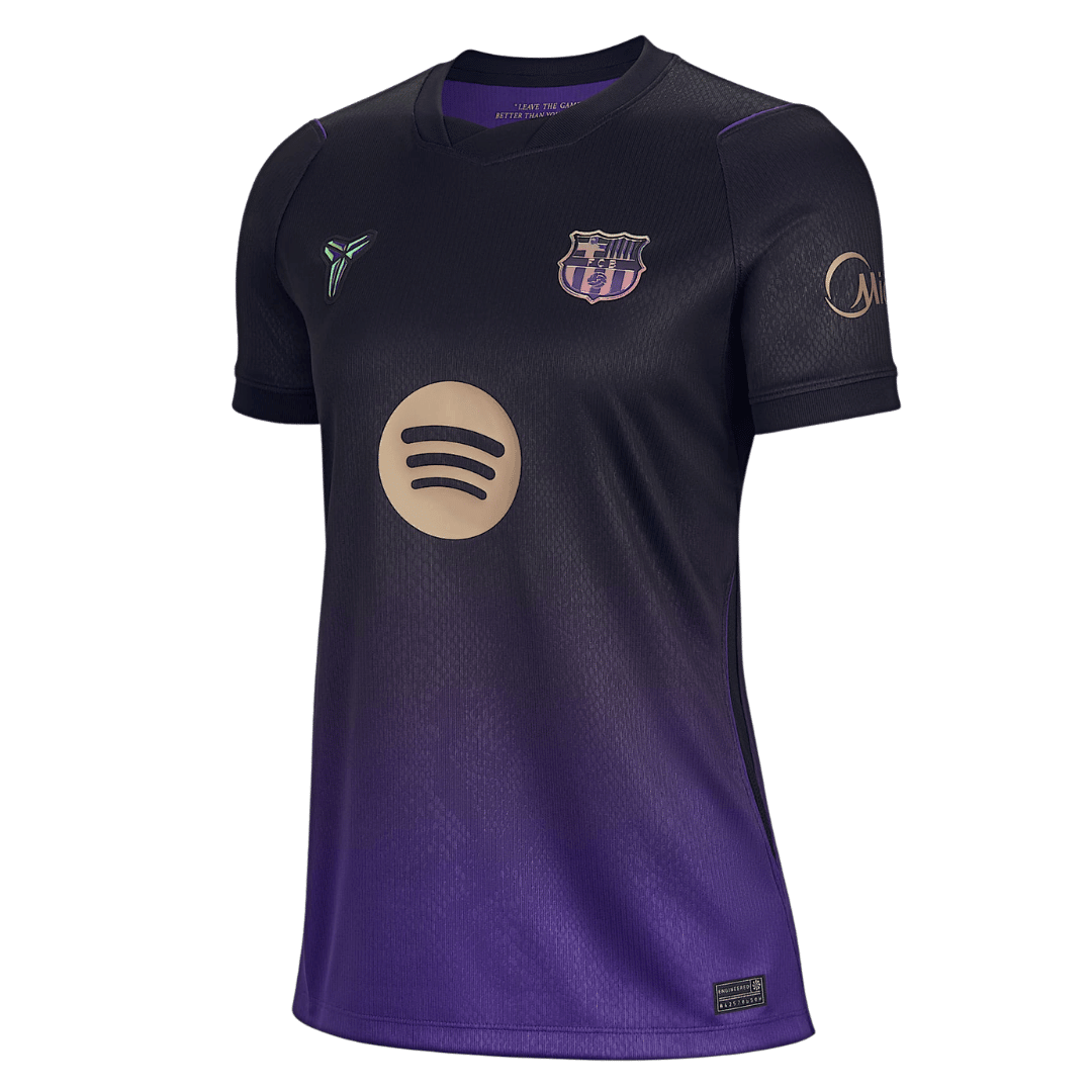 Barcelona Tröja 2026/27 Borta Black/Purple Dam
