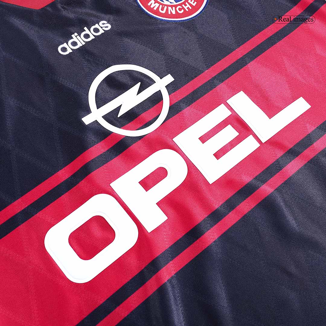 Bayern Munich Hemmatröja 1997/99 Retro Tröja
 Black&Red