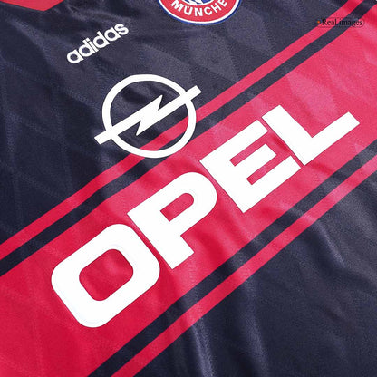 Bayern Munich Hemmatröja 1997/99 Retro Tröja
 Black&Red-2