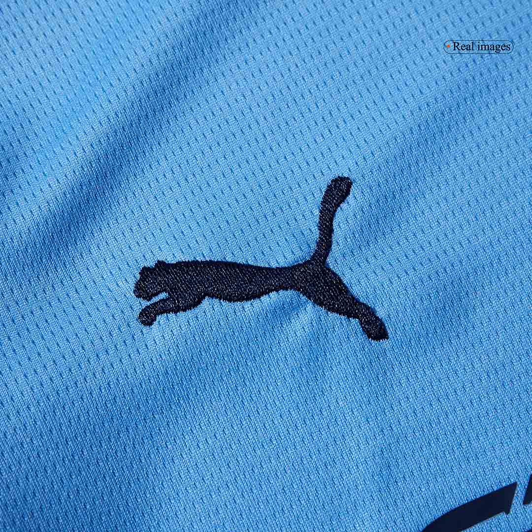 Manchester City Tröja 2025/26 Hemma Blå Barn
