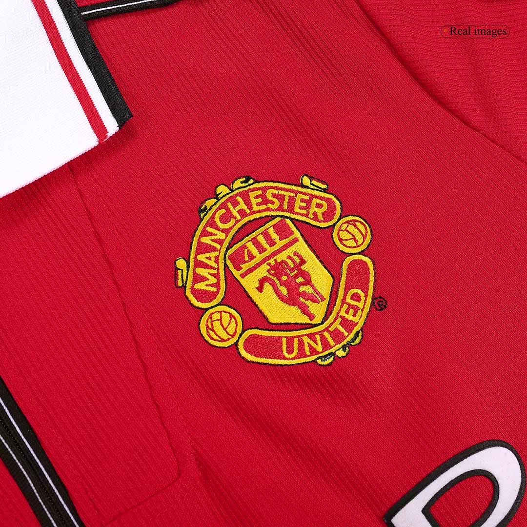 Manchester United Hemmatröja 98/00 Retro Tröja
 Röd